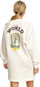 Duks Roxy BREAKING WAVESB Oversized Fit, bezhë