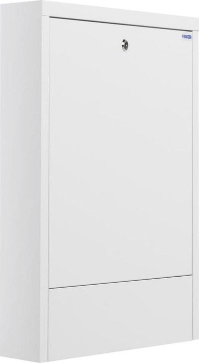 Kabinet sipërfaqësor Sigma Li SZN-1, për 4 qarqe, 350x585x145mm, i bardhë