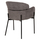 Kolltuk Wolf 58x58x80Hcm (HM8583.01), gri/ zezë