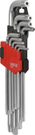 Set çelësa Yato T10-T50 (YT-0511), në formë L, 9 copë
