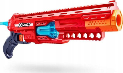 Pistoletë lodër Zuru X-Shot Caliber, fishekë shkumë, për kalamaj 8+, e kuqe