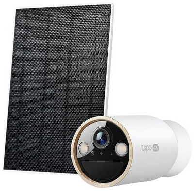 Kamerë sigurie TP-Link Tapo C460 KIT, 4K 8MP, panel solar, e bardhë
