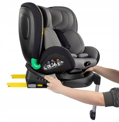 Автомобилско седиште Bébéconfort Car Seat, 40–150 cm, i-Size, сиво
