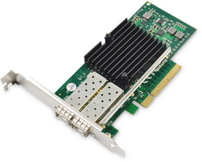 Kартичка за мрежа Digitus Dual Port 10G SFP PCIe, 2 порти, 10Gbps, црна