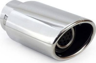 Декоративен издувен наставок AMiO 01303, 130mm, 52mm, хромиран нерѓосувачки челик