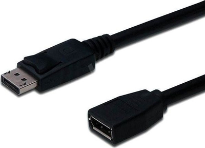 Kabllo zgjatëse DisplayPort PremiumCord, M/F, 2m, e zezë