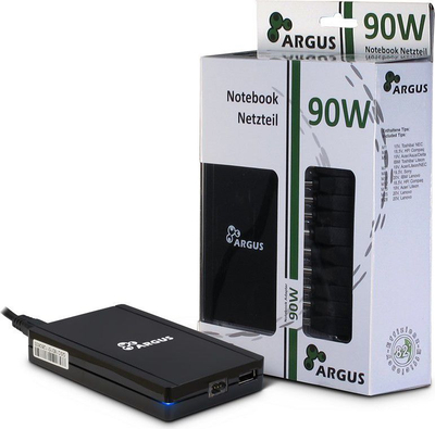 Adapter për laptop Inter-Tech, 90W
