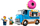 Set lodër LEGO City Donut Van 60452, furgon me donutë, për fëmijë