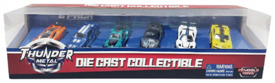 Makina lodër die cast Deluxe Cars 1/64, metal dhe plastikë, shumëngjyrëshe