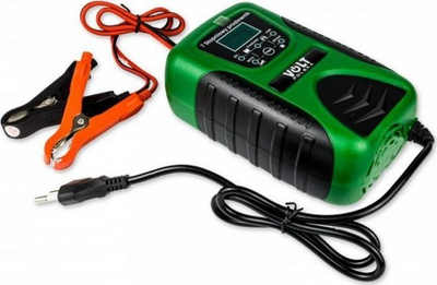 Karikues baterie Volt Polska Compact 06PRLN12V8A, 12V 8A, me ekran LCD, jeshil