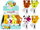 Ventilator dore lodër MEGA CREATIVE Little Fan Animals, 14cm, mekanik, shumëngjyrësh