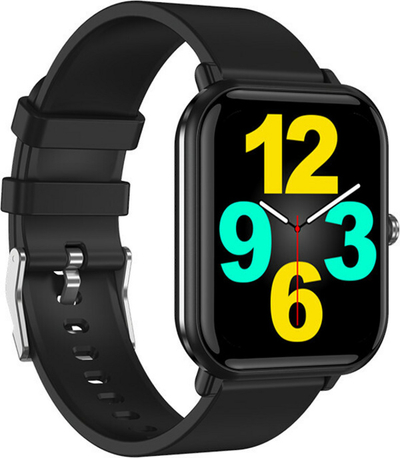 Orë e mençur Wotchi Smartwatch W9PRO, e zezë