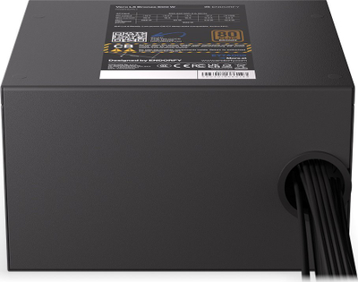 Furnizuesi i energjisë Endorfy Vero L5 Bronze 600W, 80 Plus Bronze, ATX, i zi