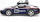 Lodër makinë Bburago Porsche 911 Dakar, shkalla 1:24, metal, bardh e kaltër