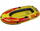 Varkë e fryrë për fëmijë SunClub Tropicana Boat 100, 1 person, PVC, e verdhë e kuqe
