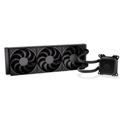 Ftohës uji për procesor Endorfy Navis F360, radiator 360mm, 3 ventilatorë 12cm, i zi