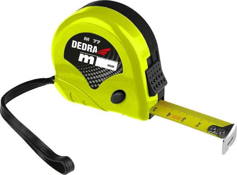 Metër matës dorëzues, 3m, gjerësi shiriti 16mm, me litar