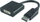Adapter AV MicroConnect DisplayPort në DVI I DPDVI015, i zi