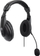 Kufje Manhattan Stereo USB, që rrinë mbi vesh, me mikrofon, lidhje USB-A, të zeza