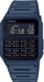 Ora dore Casio Collection CA-53WF-2BEF, kuarc, plastike rezine, blu navy e zezë