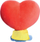 Loder pelushi Aurora BT21 Baby TATA 61474, 8", blu edhe e kuqe