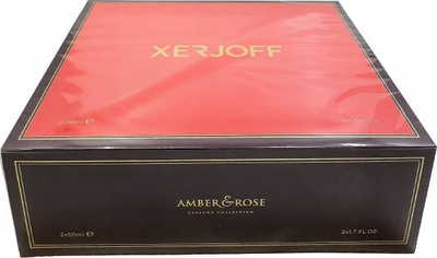Set parfumesh Xerjoff Amber Gold dhe Rose Gold, Eau de Parfum, 2x50 ml