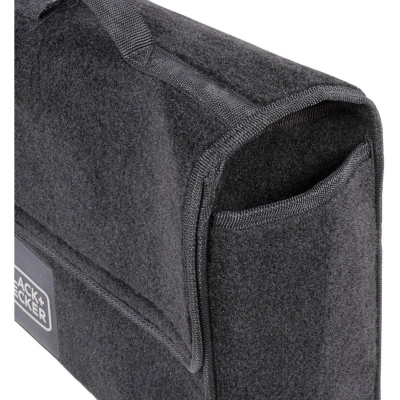 Organizues mjetesh BLACK+DECKER, prej materiali tekstil, palosës, i zi