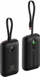 Powerbank Veger Super Mini, 10000 mAh, PD QC3.0, me kabllo Type C dhe Lightning, i zi