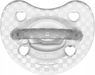 Biberon Chicco Gommotto Silicone Crystal, 16–36 muaj, set 2 copë, transparente