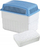 Thithës lagështie Wenko Dehumidifier, për dhoma deri 50 m², enë plastike gri me kapak blu