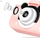 Kamerë digjitale për fëmijë Milky Pink Mouse, 32GB, me lojëra, rozë