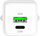 Karikues muri Yenkee YAC G38, 20W, me USB‑C dhe USB‑A, i bardhë