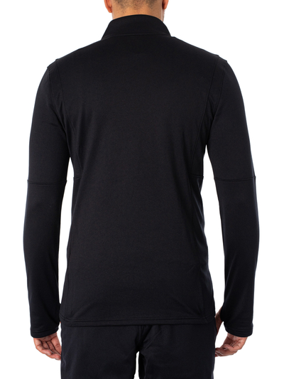 Bluzë termike Under Armour Challenger, material që thahet shpejt, për futboll, e zezë