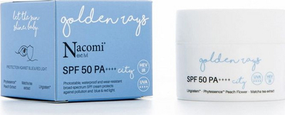 Krem fytyre Nacomi Next Level City, SPF50 PA++++, rezistent ndaj ujit, 50ml