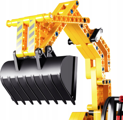 Lodër ndërtimi NoboKids IM.MASTER Pads 6801, 342 copa, 2 në 1 eskavator edhe robot, shume-ngjyrëshe