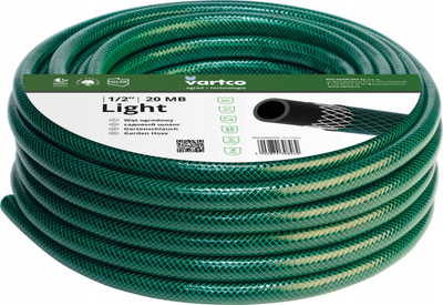Gyp kopshti Vartco Light 3/4", 10 m, jeshil