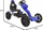 Gokart me pedale Ramiz Grand Ride, për fëmijë 3-8 vjeç, shasi metalike, blu