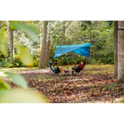 Tendë kampingu ENO SunFly Shade, 2.7 x 2.7 m, UPF 30, blu deti