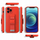 Kapak telefoni Hurtel Rope Case për Xiaomi Redmi Note 11 Pro, silikon, me litar, i kuq