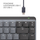 Tatierë Logitech MX Mechanical Mini për Mac, gri 