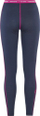 Geta termike Kari Traa Floke Pant W, lesh merino, për goca, blu me motive