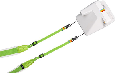 Rrip për aparat Polaroid Flat Camera Strap, për Now OneStep Plus OneStep 2, jeshil