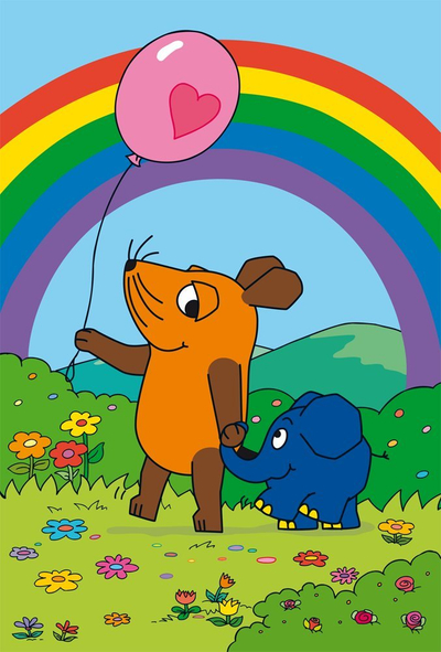 Puzzle fëmijësh Schmidt Die Maus 56212, 3x24 pjesë, kartoni me ngjyra, shumëngjyrësh
