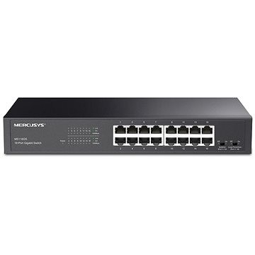 Switch rrjeti Mercusys MS116GS, 16 porte Gigabit, i zi