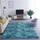 Tapet GÄsty Shaggy Ombre, 200 x 260 cm, push i lartë, blu ombre