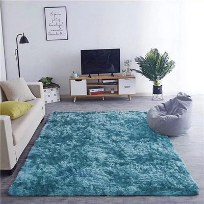 Tapet GÄsty Shaggy Ombre, 200 x 260 cm, push i lartë, blu ombre