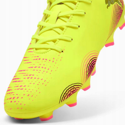 Këpuca futbolli Puma Future 8 Play Jr 108144-03, FG AG, për kalamaj, e verdhë