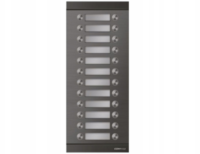 Modul zgjërues videointerfon Commax DRC-12UX, 12 butona, Gate View+, gri metalik
