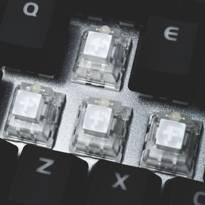 Tastierë mekanike Gaming Patriot Memory V765, USB, RGB, e zezë / e hirtë