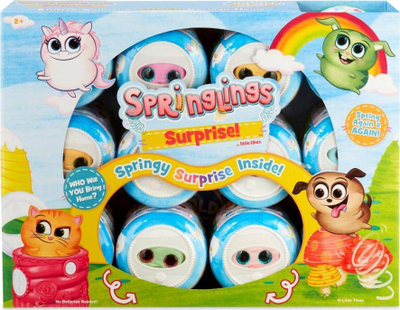 Lodër surprizë Little Tikes Springlings Figures, figura me sustë, për kalamaj 2+